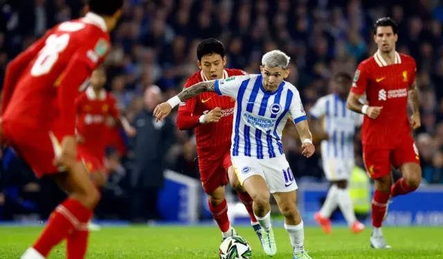 Brighton’dan Sürpriz Zafer: Şampiyon Liverpool’u 3-2 Mağlup Etti!