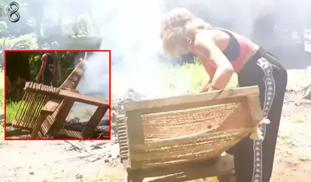 Survivor’da Alev Alev Gerilim! Meryem, İsmail’in Sandalyesini ve Battaniyesini Yaktı