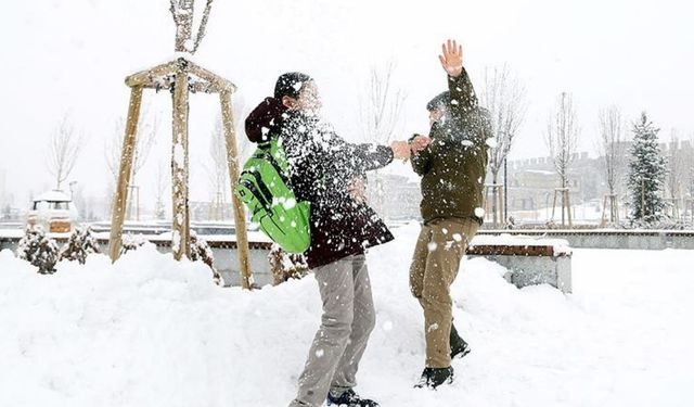 31 Aralık'ta hangi illerde okullar tatil edildi? Eğitim ve öğretime kar engeli