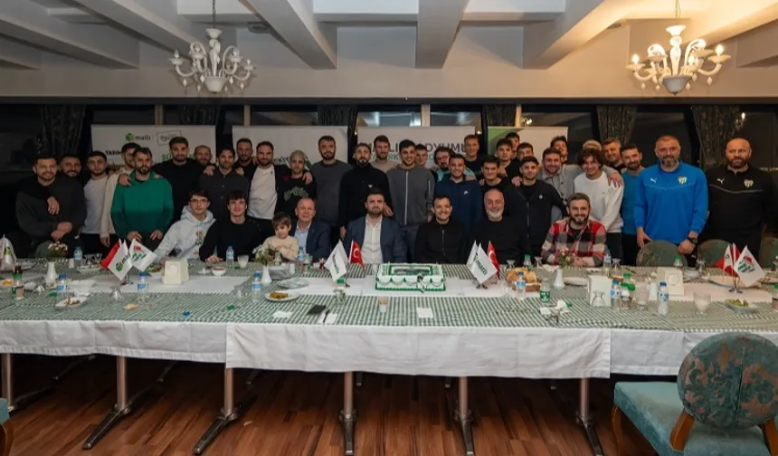 Matlı Grup'tan Bursaspor'a özel yemek