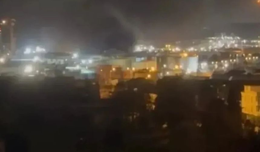 Tüpraş'ta patlama oldu!