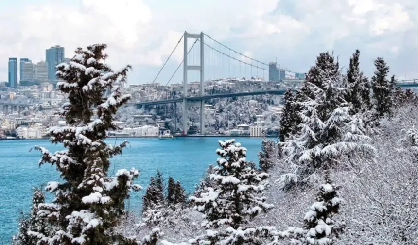 İstanbul'da kar yağışı için tarih ve saat verildi!