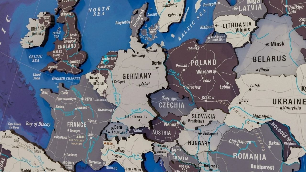 Avrupa haritası sosyal medyayı ikiye böldü!